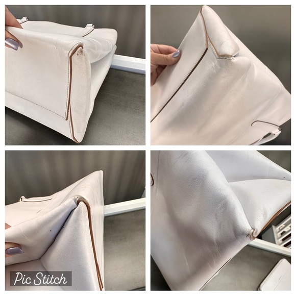 Coach Borough edgepaint bag & wallet White camel - Picture 7 of 11